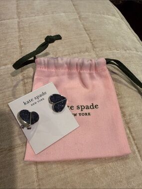 New with tags. Kate spade heritage glitter earrings